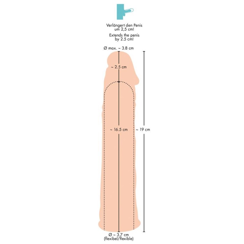 Silicone Extension flesh